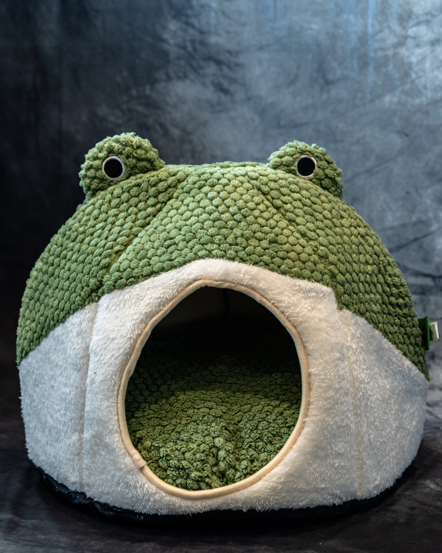 Frog-Shaped Pet Bed
