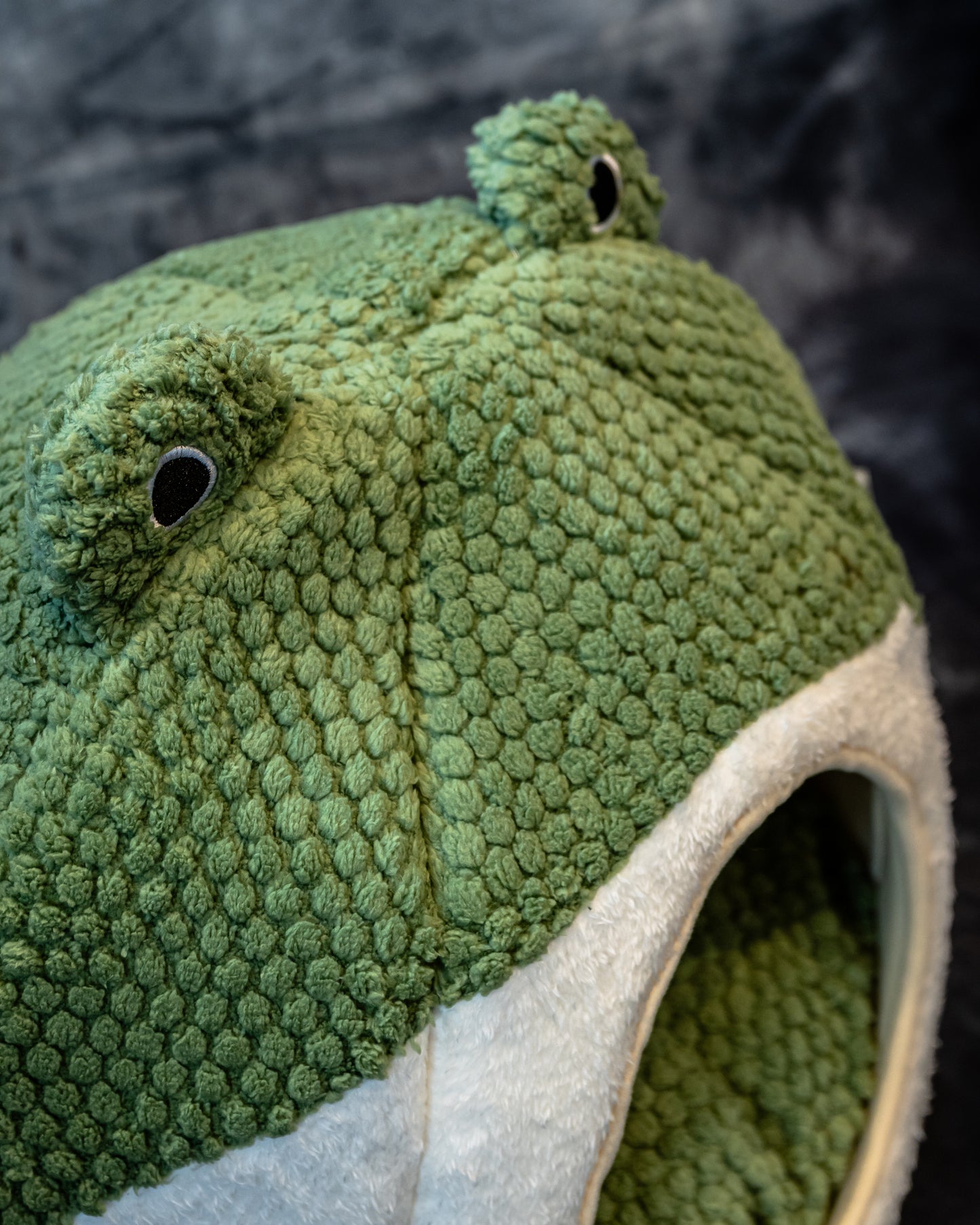 Frog-Shaped Pet Bed