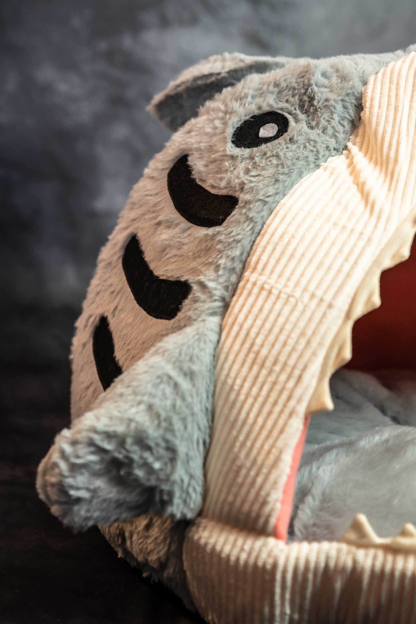 Cozy Cotton Shark Cat Cave