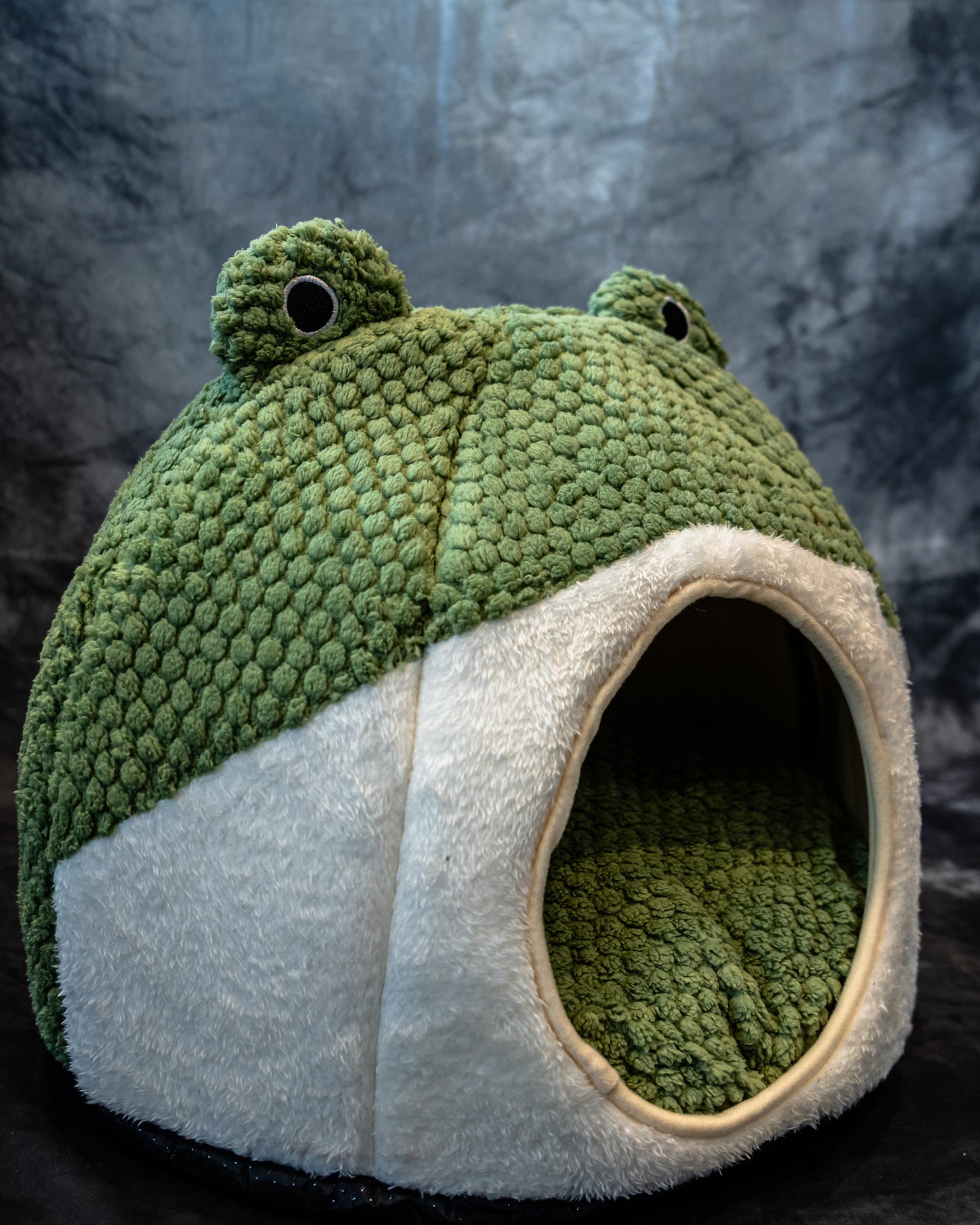 Frog-Shaped Pet Bed