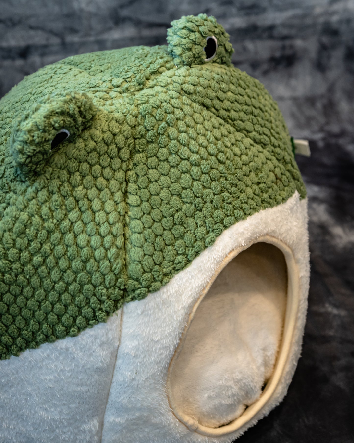 Frog-Shaped Pet Bed